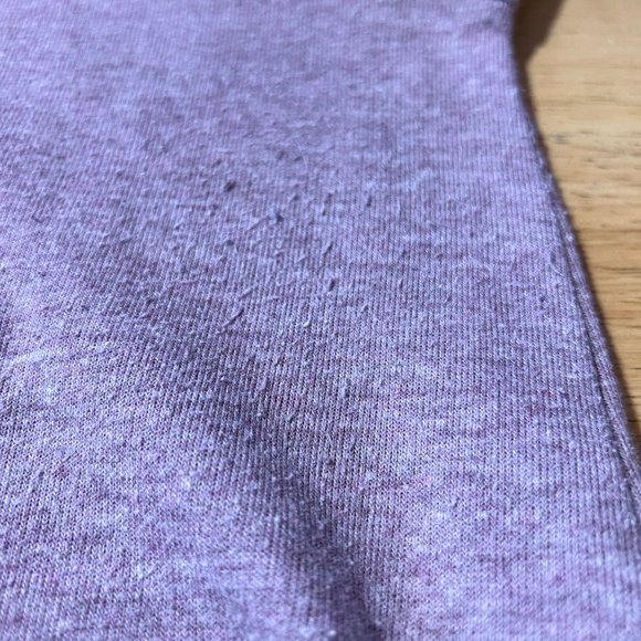 Womens Alo Yoga Mauve Pink Rolled Mock Neck Pullover Sweatshirt Top M * - Picture 8 of 8